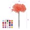 5" Peach Carnation Picks - 100-Pack, 3.5" Wide - Perfect for Floral Arrangements, Crafts - Elegant Year-Round Decor, Floral Home by Artificial Flowers